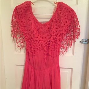 Off the shoulder summer dress